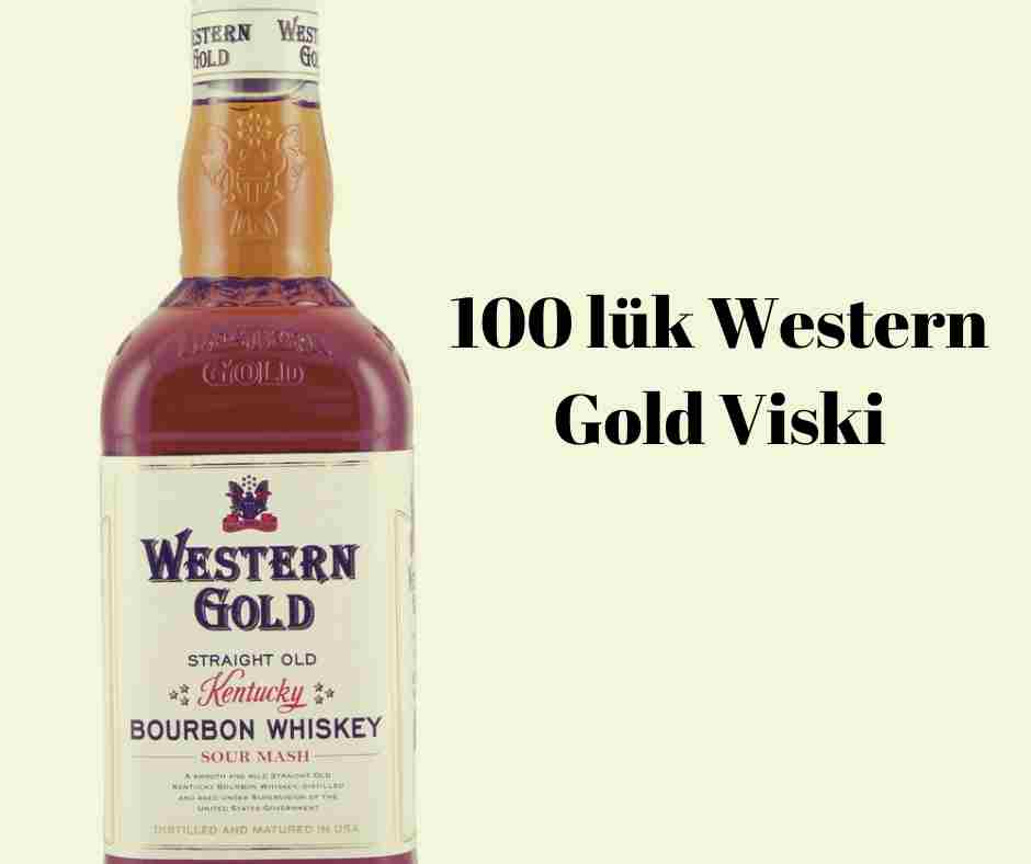 Western Gold Viski 100luk Viski